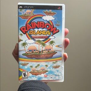 Rainbow Islands Evolution PSP Game - Vibrant Adventure